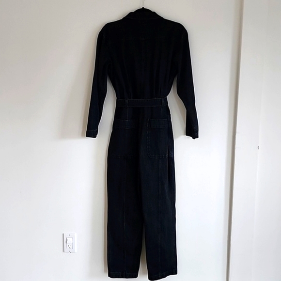 Alex Mill Expedition Denim Jumpsuit Vintage Washed Black - Picture 6 of 9